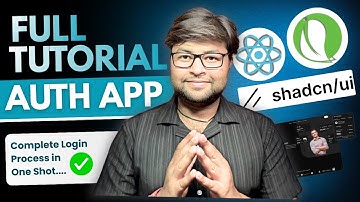 26.Complete Login process step by step | Auth App using ReactJS and Spring Boot [Hindi]