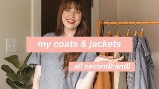 Secondhand Fall Outerwear: My Jackets + Coats from ThredUP, Poshmark, + Thrifting!