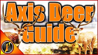 Axis Deer Guide | Locations, Times, and Weapons!