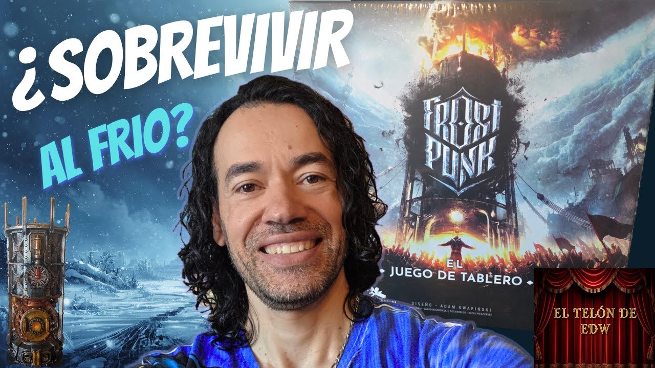UNBOXING narrado de FROSTPUNK  | Sobrevivir al frío cuando todo se apaga