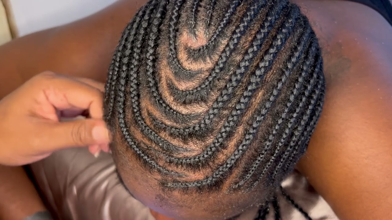 ASMR braid scalp scratching so relaxing