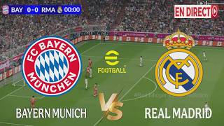 🎮 Bayern Munich vs Real Madrid | Ligue des Champions 2026 | Simulation match d'aujourd'hui PES2021 