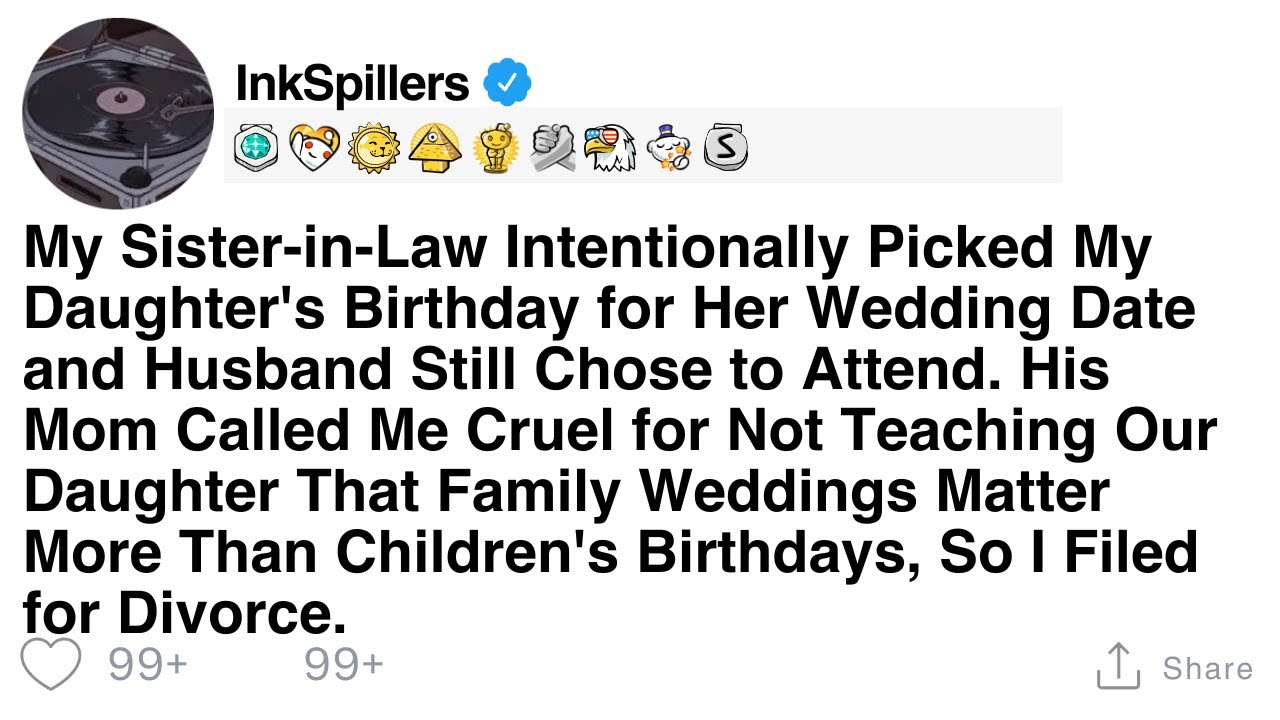 My Sister-in-Law Intentionally Picked My Daughter's Birthday for Her Wedding Date and Husband...