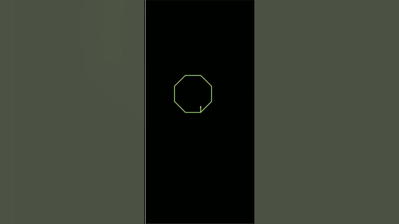 Octagon design in python turtle - YouTube