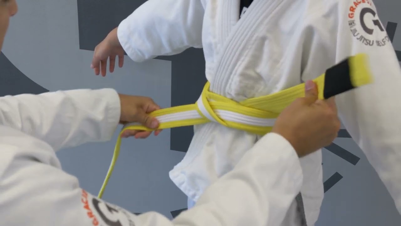 How to tie your child's Jiu Jitsu Belt