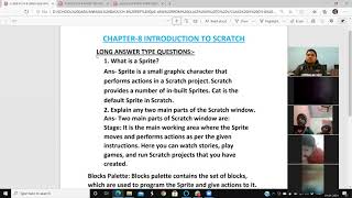 CLASS III CH-8 Introduction to Scratch- Revision