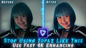 Best Way To Use Topaz Video Ai | 4K High Quality Tutorial