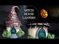 Polymer Clay Witch House Lantern/Jar // Maive Ferrando