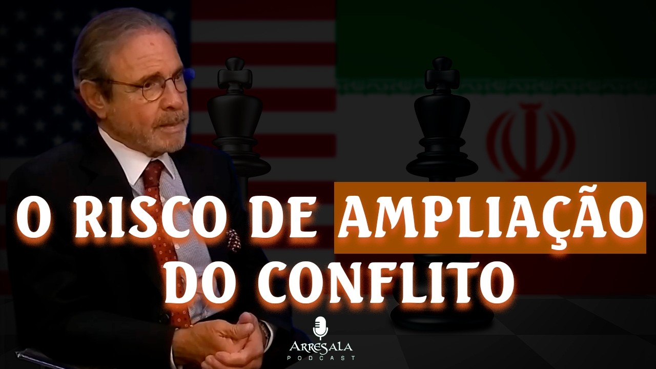 O RISCO DE AMPLIAÇÃO DO CONFLITO NO ORIENTE MÉDIO // Corte do Arresala Podcast