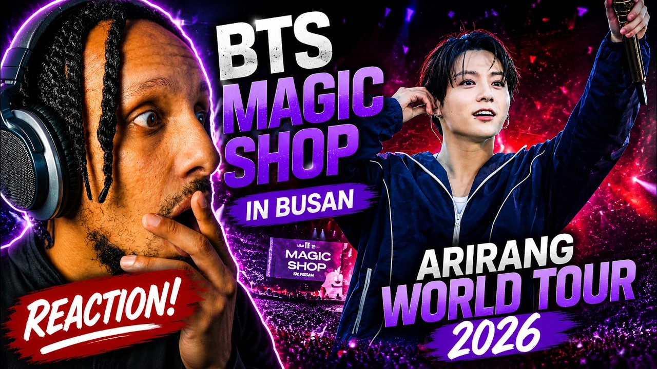 BTS REACTION | MAGIC SHOP in Busan (Arirang World Tour 2026