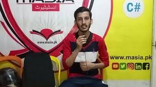 Student Review | Front End Web Designing Course – Masia Institute