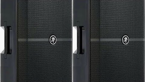 Mackie SRM212 V-Class Bluetooth and App setup as 2 FOH Tops