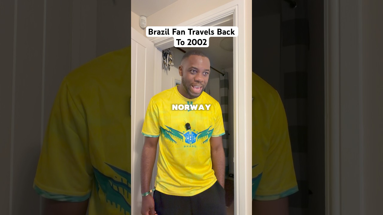 Brazil Fan Travels Back To 2002