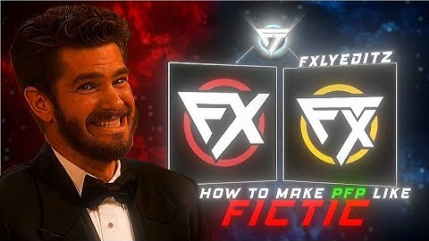 HOW TO MAKE PFPS LIKE FICTIC IN MINUTES || FULL TUTORIAL🔥