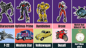 ALL Earth Modes by Live Action Transformers Movies (1-7)