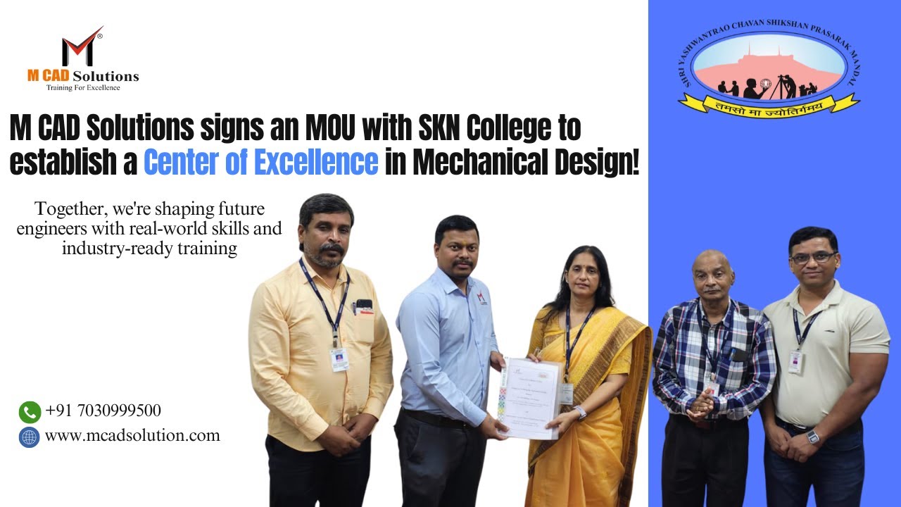M CAD Solutions x SKN College