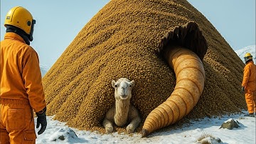 A Camel Covered In Millions Of Parasites Saved By Rescue Team || Paws Animal Rescue