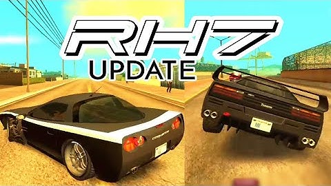 SUPER & SPORT CARS UPDATE HANDLING - REAL HANDLING v7 GTA SA SHOWCASE WIP