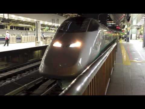 やまびこ つばさ155号 お盆で混雑する東京駅を発車