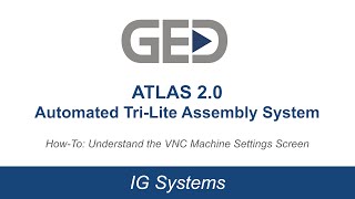 ATLAS 2.0 - VNC Viewer Machine Settings