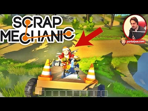 Yürüyen Uçahh | Scrap Mechanic Türkçe Multiplayer | İlk İzlenim