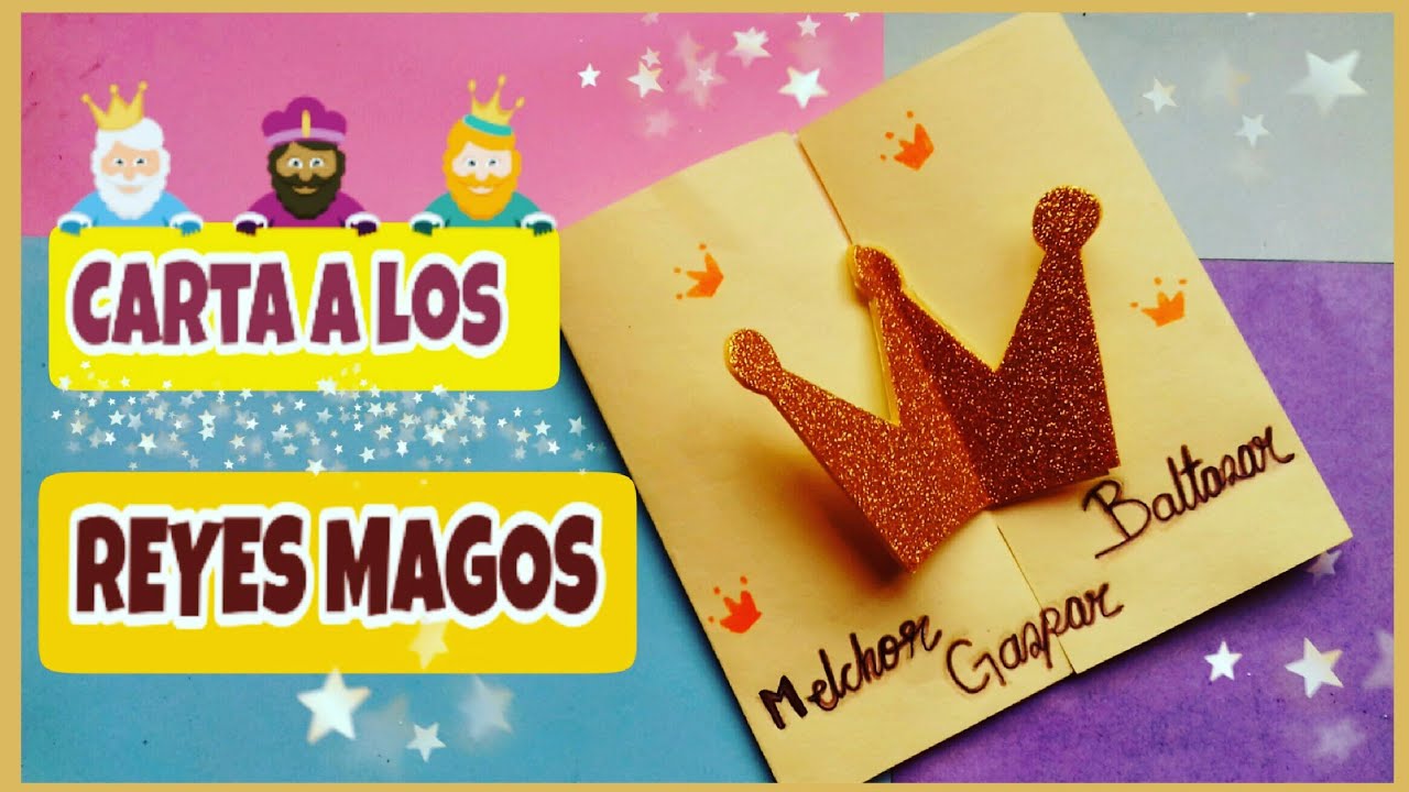 Cómo hacer carta para los reyes magos