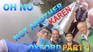 Oh no not another Karen, Oxford part 1 magnet fishing cleaning the waterways