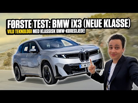 Neue Klasse er her! 794 km rækkevidde og IMPONERENDE teknik | BMW iX3 test | Bil Magasinet