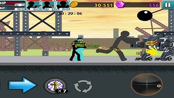 Another Microgun 🔥 Anger Of Stick 5 Level 28 - Gameplay Walkthrough