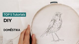 TOP 5 Tutoriales gratuitos DIY para hacer en casa - Domestika