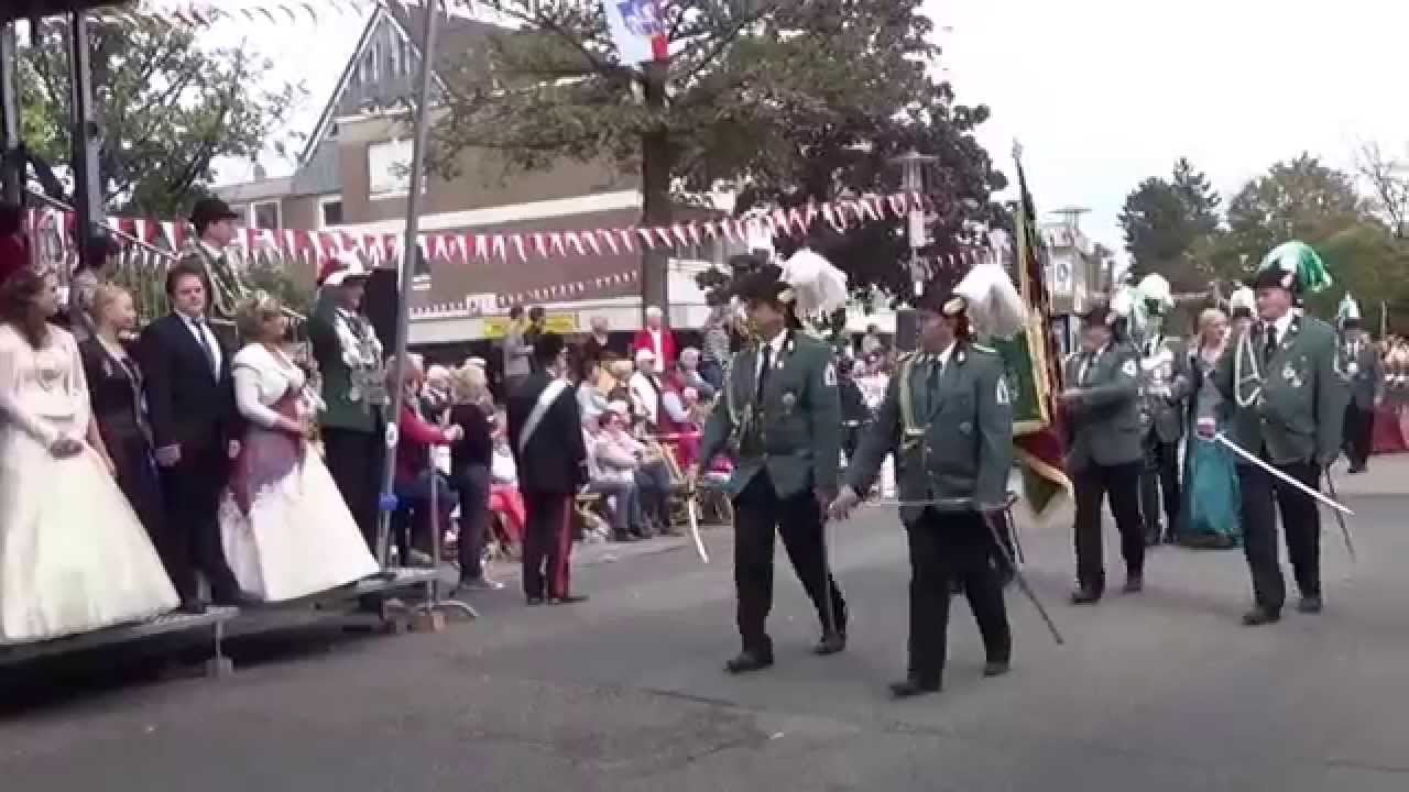 Bundesschützenfest Büttgen  der große Festzug  2015  T. III