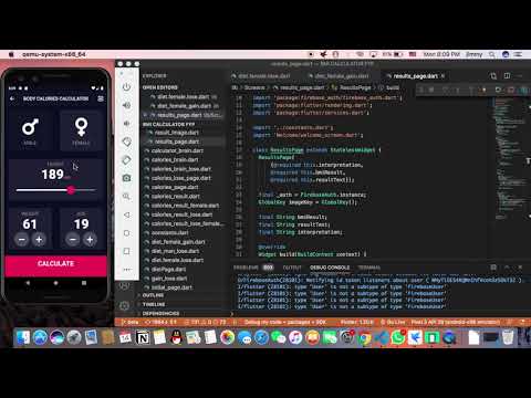 Flutter BMI Calculator