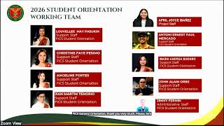 FICS Student Orientation