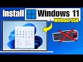 How to INSTALL Latest Windows 11 on unsupported device without USB Drive   EASY STEPS 2025