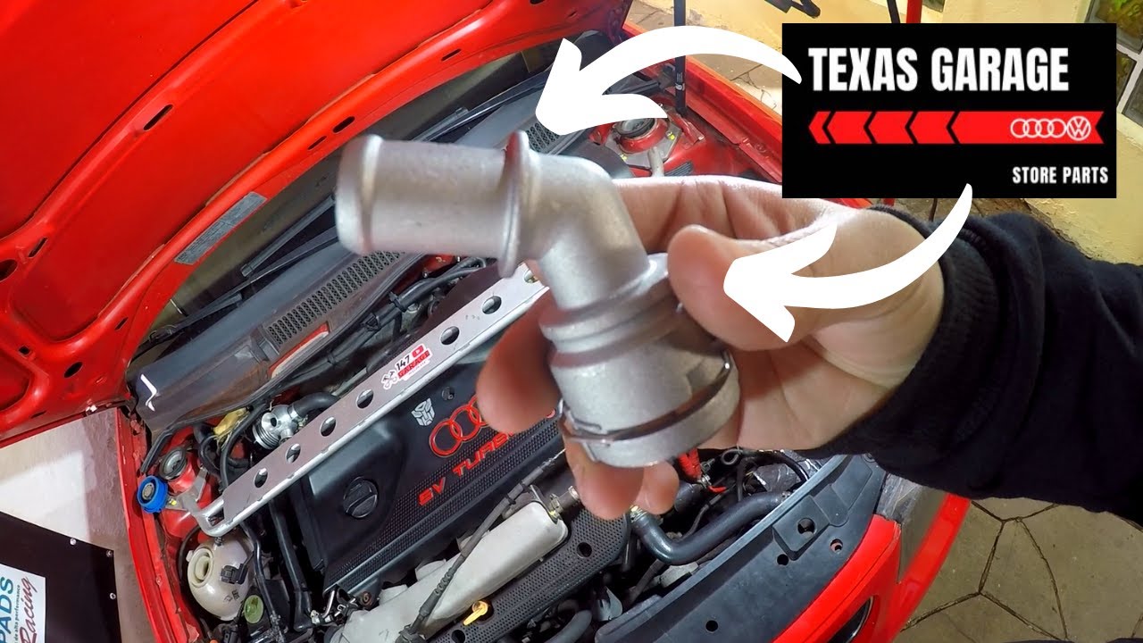 INSTALEI TODO KIT DE FLANGES E CONEXÕES EM ALUMÍNIO DA TEXAS GARAGE NO MEU AUDI A3 1.8T DE PISTA