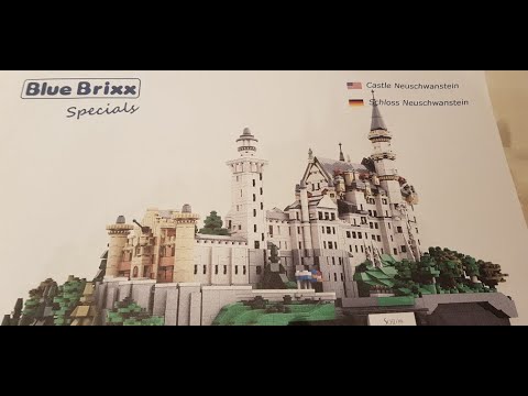 Blue Brixx Schloss Neuschwanstein Unboxing Youtube