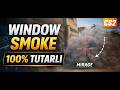 CS2 Mirage Window Smoke 🔥 %100 Tutarlı Lineup (2026 En Yeni)