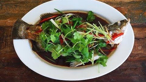 Steamed Fish With Ginger And Soy Sauce