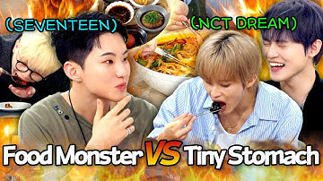 💥SEVENTEEN vs NCT💥 The Ultimate Idol Eating Battle😋😋