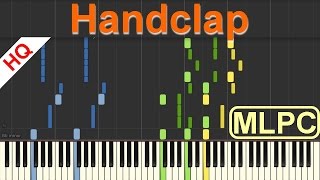 Video thumbnail of "Fitz And The Tantrums - Handclap I Piano Tutorial & Sheets by MLPC"