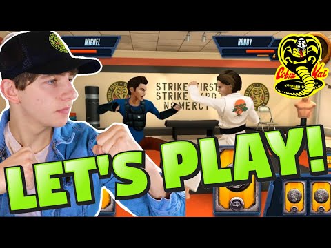 Letu0027s Play Cobra Kai: Card Fighter!! (NEW)