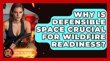 Why Is Defensible Space Crucial For Wildfire Readiness? - Inside the Firehouse