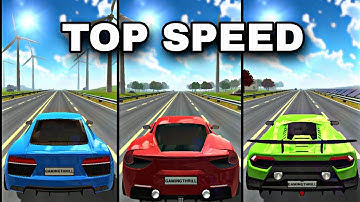 Racing Limits - Top 5 Fastest Cars Top Speed
