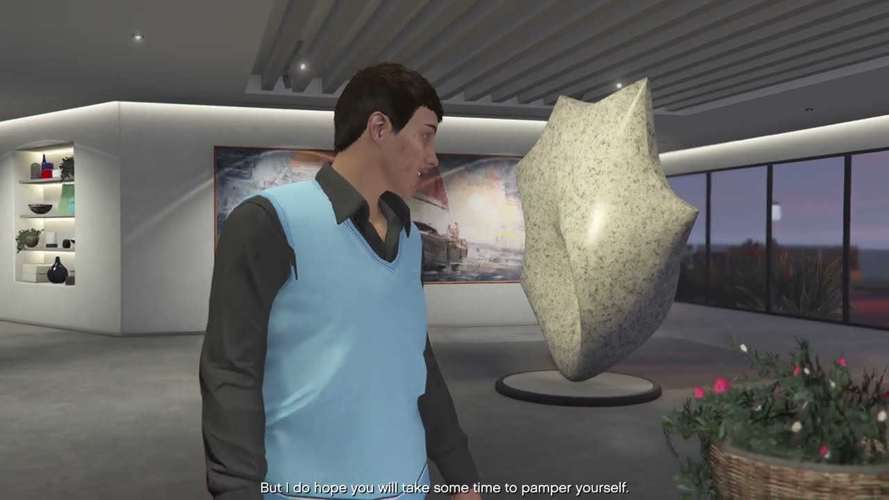 GTA Online buying a mansion Michael and Amanda are back woo hoo💯