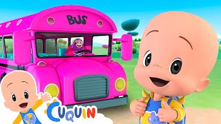 The Wheels on the pink bus + more Nursery Rhymes for children with Cleo and Cuquin screenshot 5