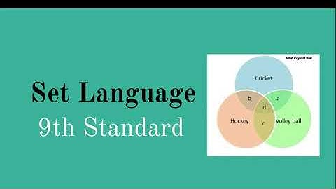 9th Std Maths SET LANGUAGE Exercise 1.2  | 9th std Maths Samacheer Kalvi syllabus