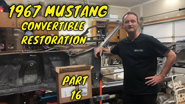 1967 Mustang S Code Convertible Part 16: Body Panel Test Fit