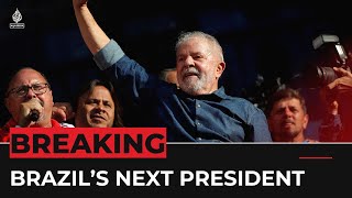 Brazil election: Lula da Silva narrowly defeats Jair Bolsonaro
