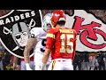 Chiefs raiders 2022 rivalry  trash talk  big hits pt 1