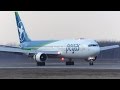 Pegas Fly (Ikar) Boeing 767-300ER | Loud evening landing at St. Petersburg airport Pulkovo